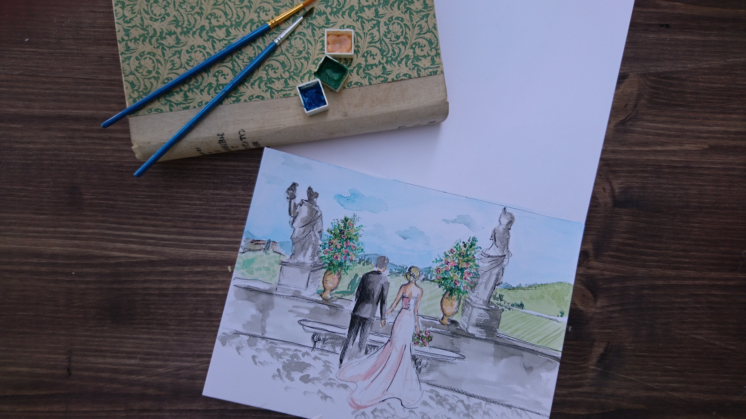 wedding sketch wedding planner