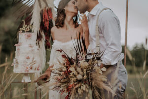 matrimonio in campo di lavanda a Bologna