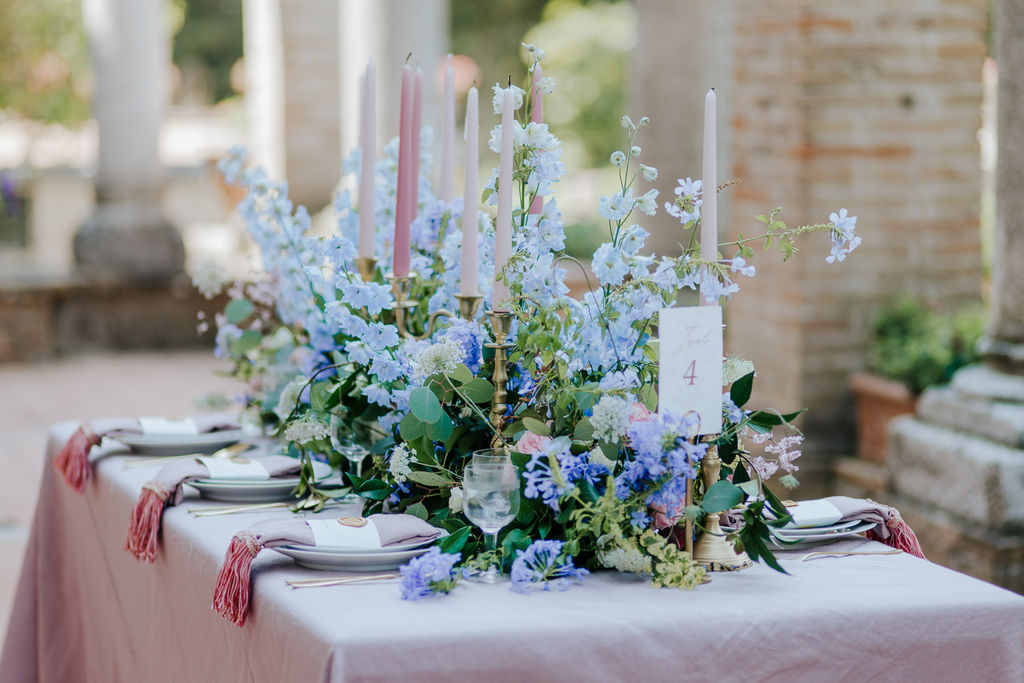 elegant wedding table